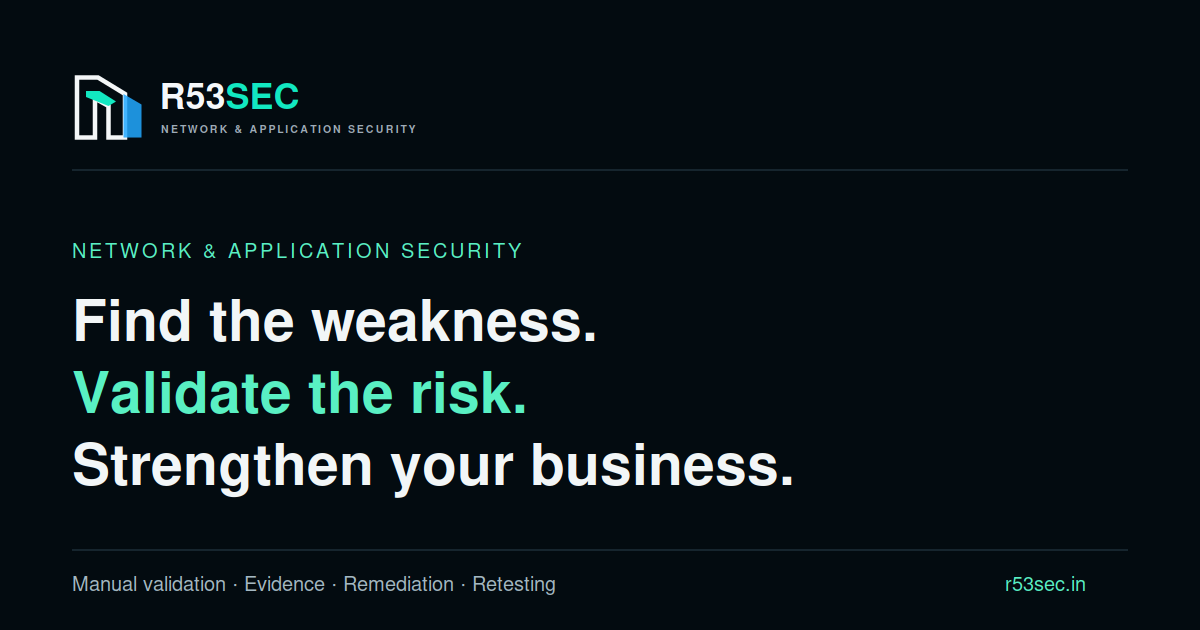 Security Guides, Checklists & Technical Insights | R53SEC